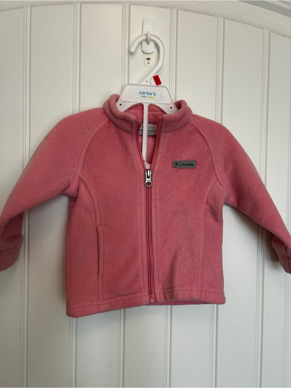 Baby Girl 6-12M Pink Columbia Zip Jacket